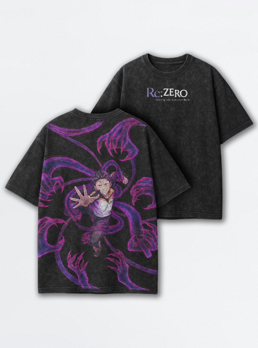 Shadow Lunge – T-Shirt – mockup | Re Zero