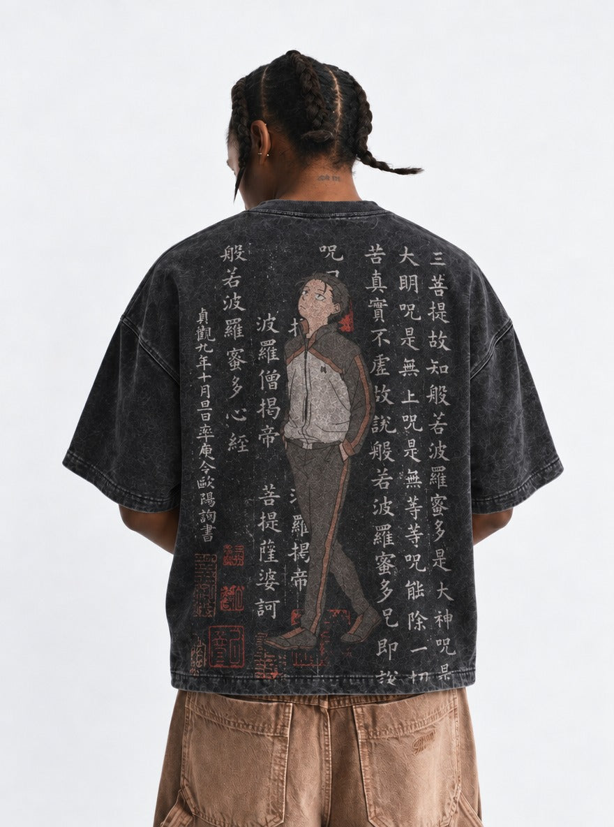 Tracksuit Gaze – T-Shirt – model shot | Re Zero