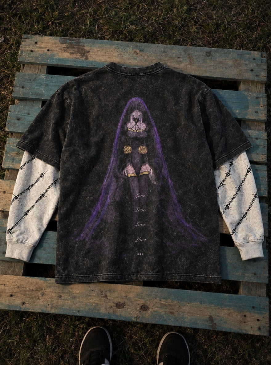 Veiled Rose – Double Sleeves – flat-lay | Re Zero