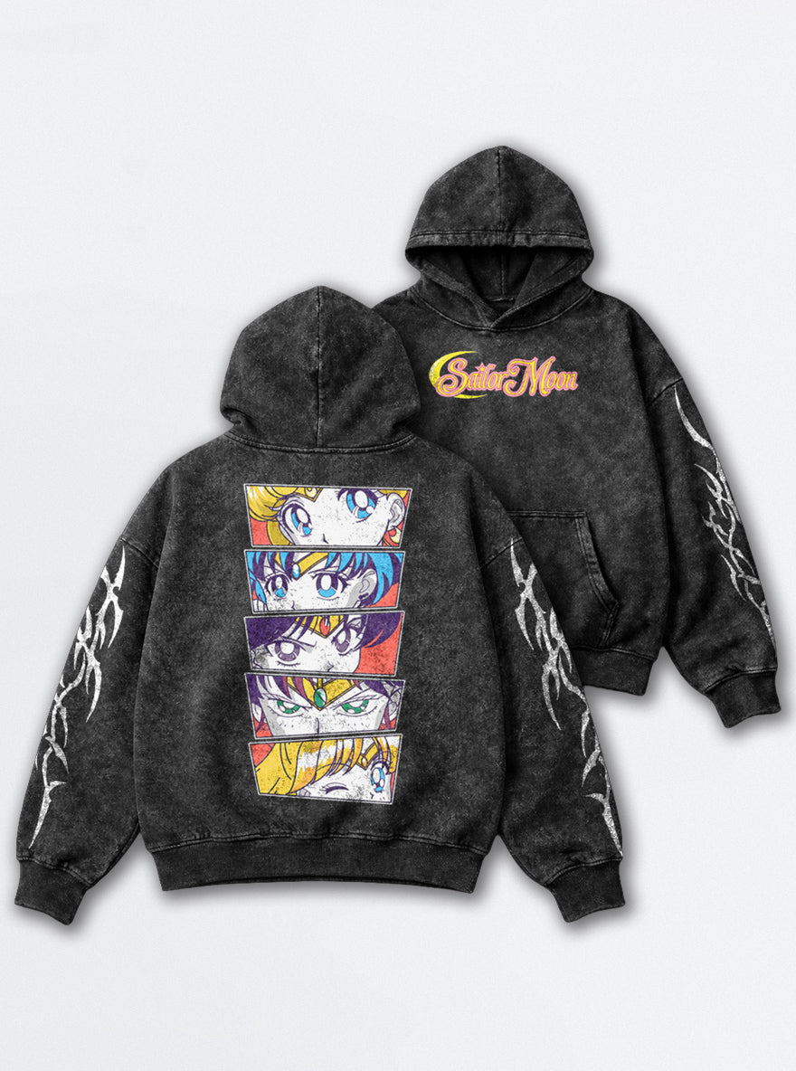 Five Gazes – Hoodie – mockup | Sailor Moon