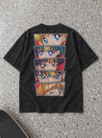 Gilded Panels – T-Shirt – flat-lay | Sailor Moon