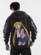 Heart Eyes – Hoodie – model shot | Sailor Moon