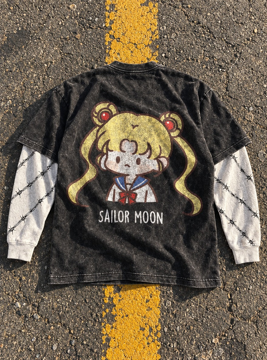 Mini Guardian – Double Sleeves – flat-lay | Sailor Moon