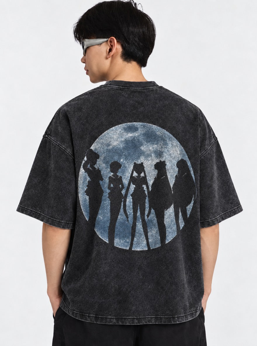 Moonlit Five – T-Shirt – model shot | Sailor Moon