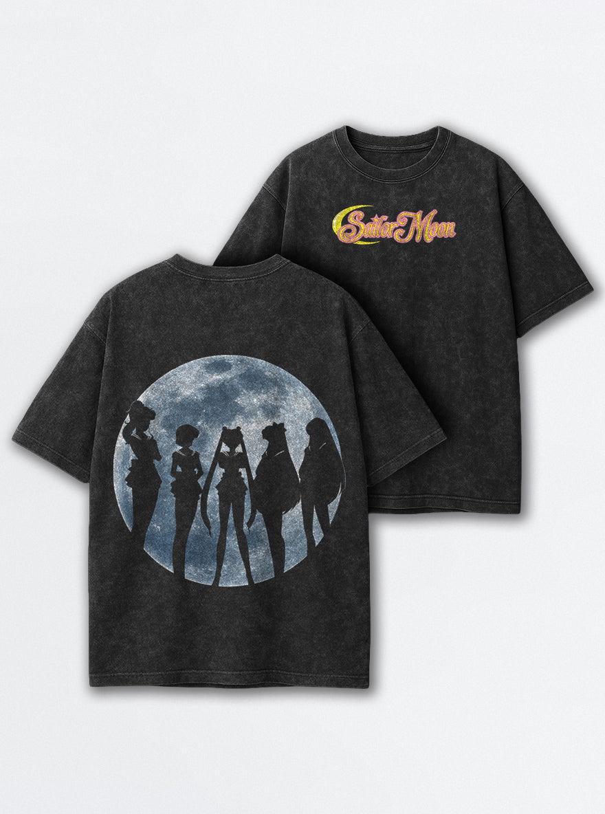 Moonlit Five – T-Shirt – mockup | Sailor Moon