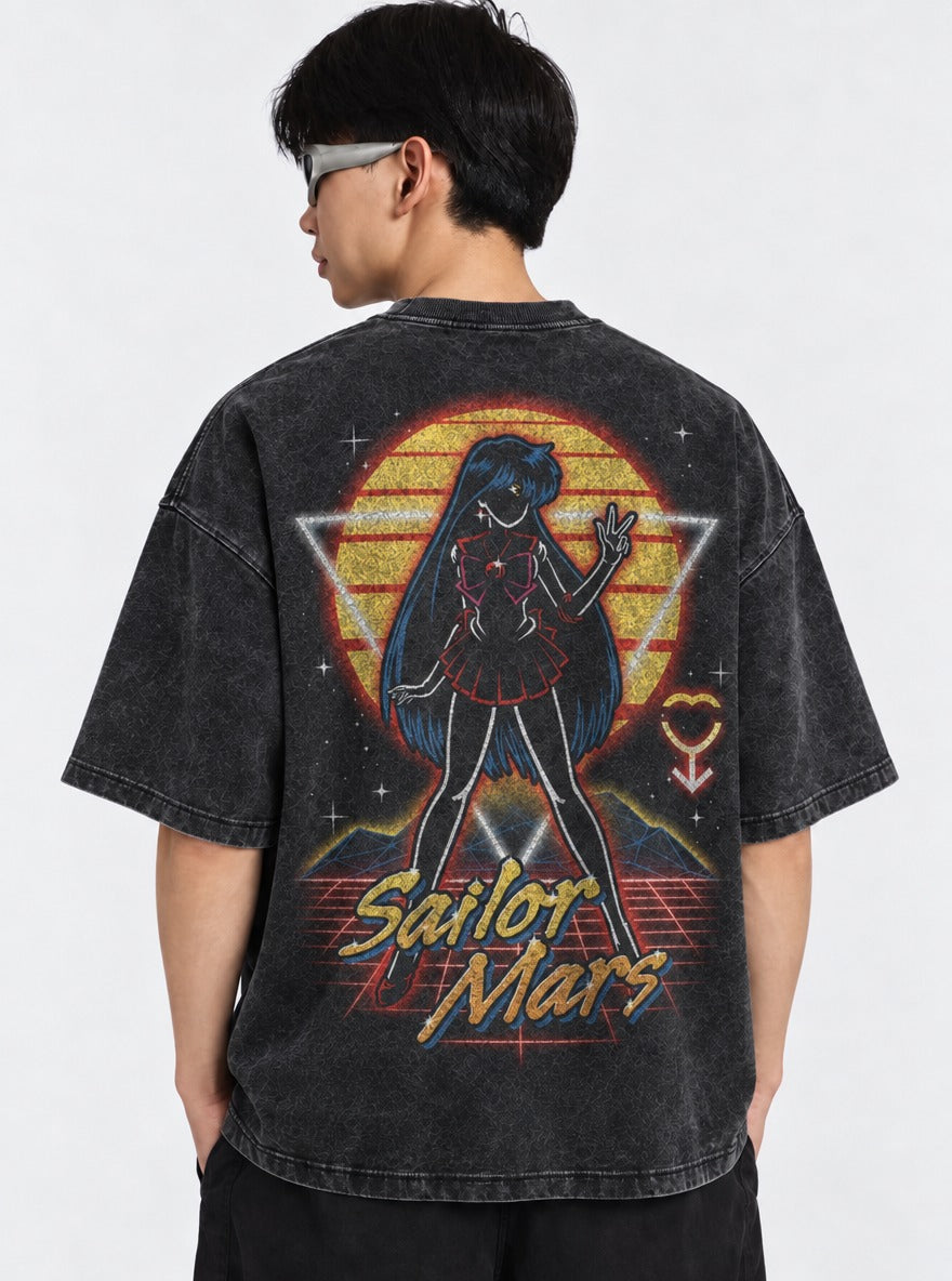 Scarlet Flame – T-Shirt – model shot | Sailor Moon