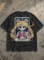 Tarot Maiden – T-Shirt – flat-lay | Sailor Moon