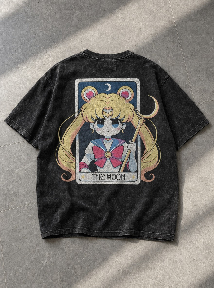 Tarot Maiden – T-Shirt – flat-lay | Sailor Moon