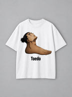 Toe Do – White Tee – mockup | Meme Tees