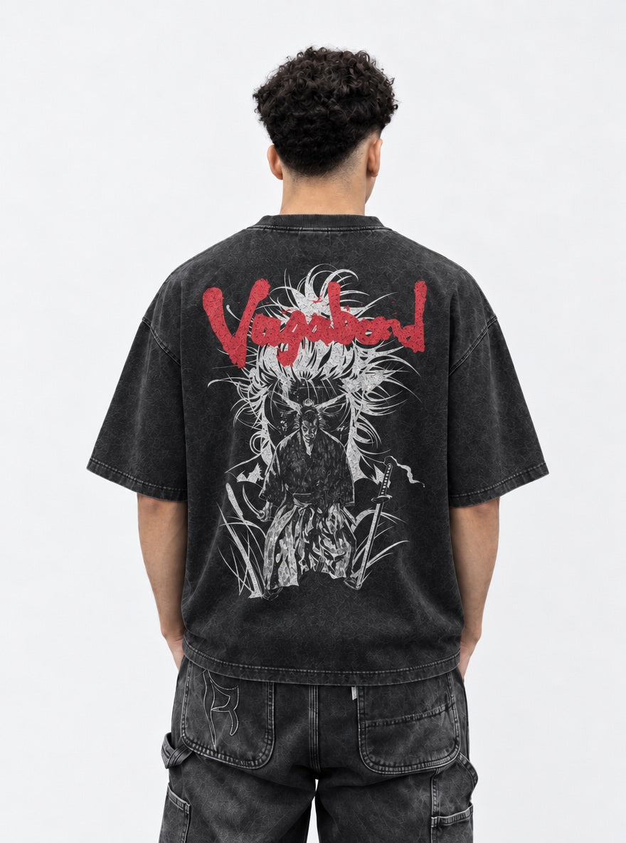 Wild Musashi – T-Shirt – model shot | Vagabond