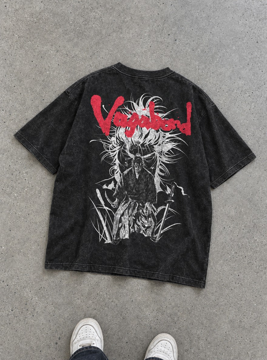 Wild Musashi – T-Shirt – flat-lay | Vagabond