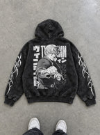 Thorfinn Fist – Hoodie – flat-lay | Vinland Saga