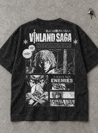 Thorfinn Manga Panels – T-Shirt – flat-lay | Vinland Saga
