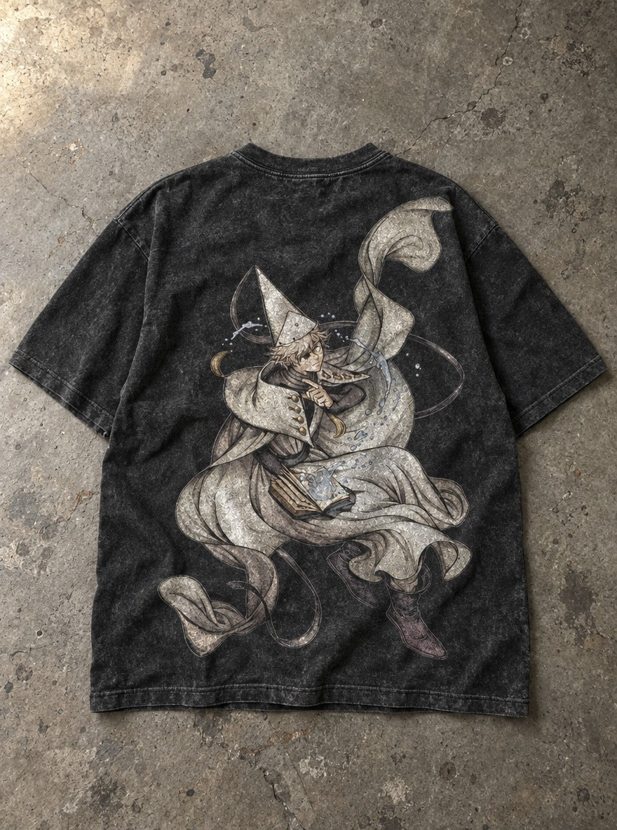 Floating Torrent – T-Shirt – flat-lay | Witch Hat Atelier