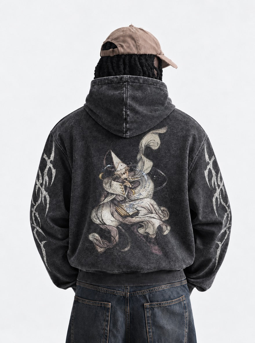 Floating Torrent – Hoodie – model shot | Witch Hat Atelier