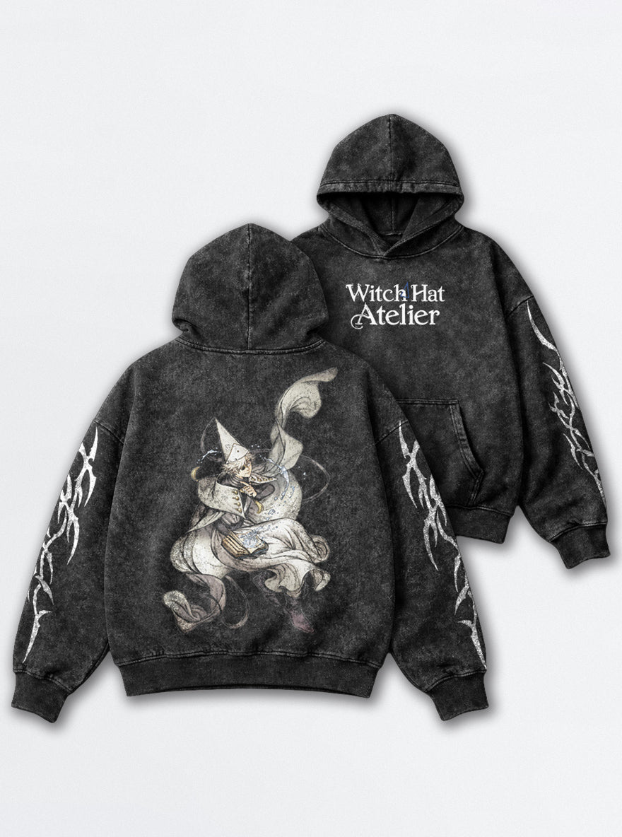 Floating Torrent – Hoodie – mockup | Witch Hat Atelier