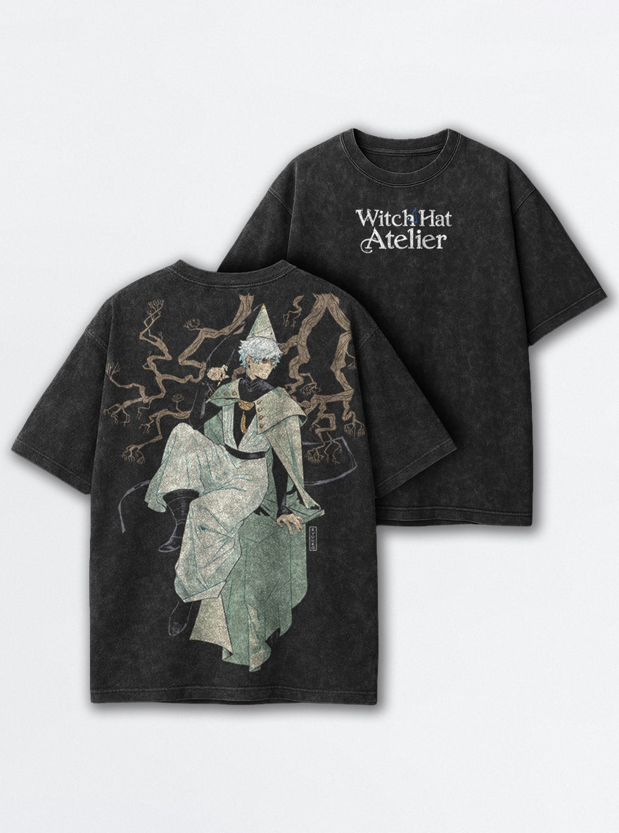 Geometric Grove – T-Shirt – mockup | Witch Hat Atelier