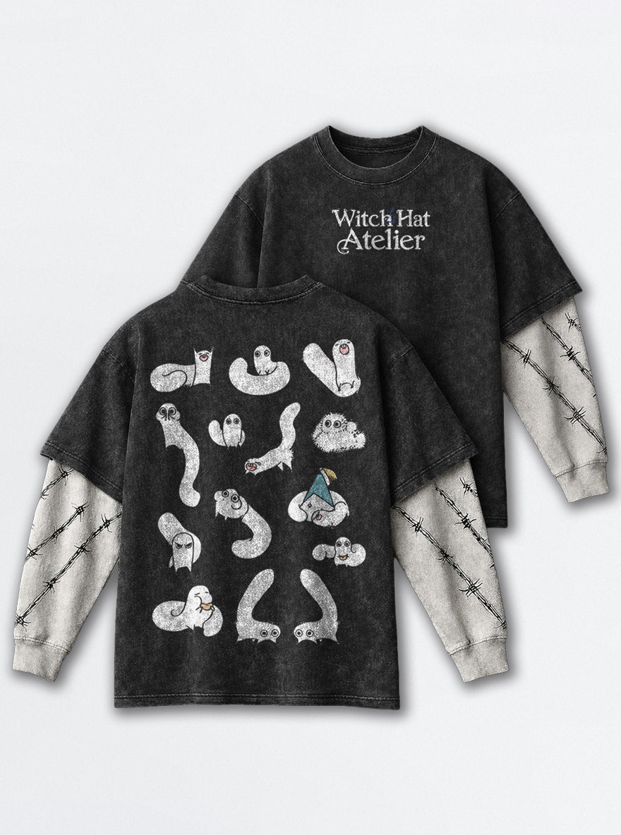 Ghostly Parade – Double Sleeves – mockup | Witch Hat Atelier