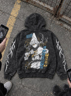 Inkspell Sketch – Hoodie – flat-lay | Witch Hat Atelier