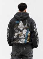 Inkspell Sketch – Hoodie – model shot | Witch Hat Atelier