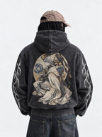 Lunar Grimoire – Hoodie – model shot | Witch Hat Atelier