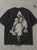 Silver Cloak – T-Shirt – flat-lay | Witch Hat Atelier