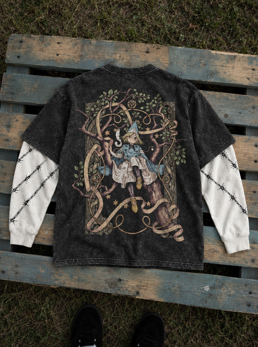 Starbound Witch – Double Sleeves – flat-lay | Witch Hat Atelier