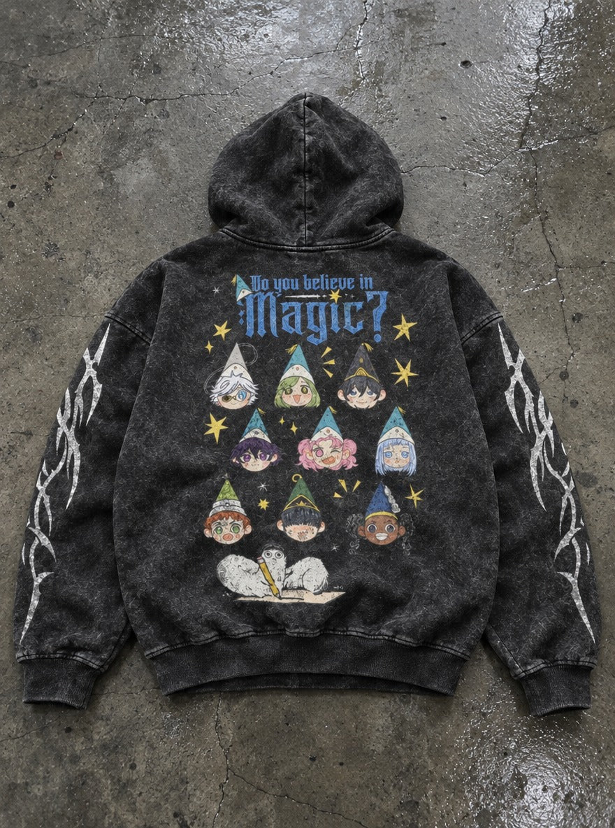 Starry Sketches – Hoodie – flat-lay | Witch Hat Atelier