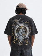 Wreathbound Witch – T-Shirt – model shot | Witch Hat Atelier