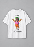Zoro the Explorer – White Tee – mockup | Meme Tees